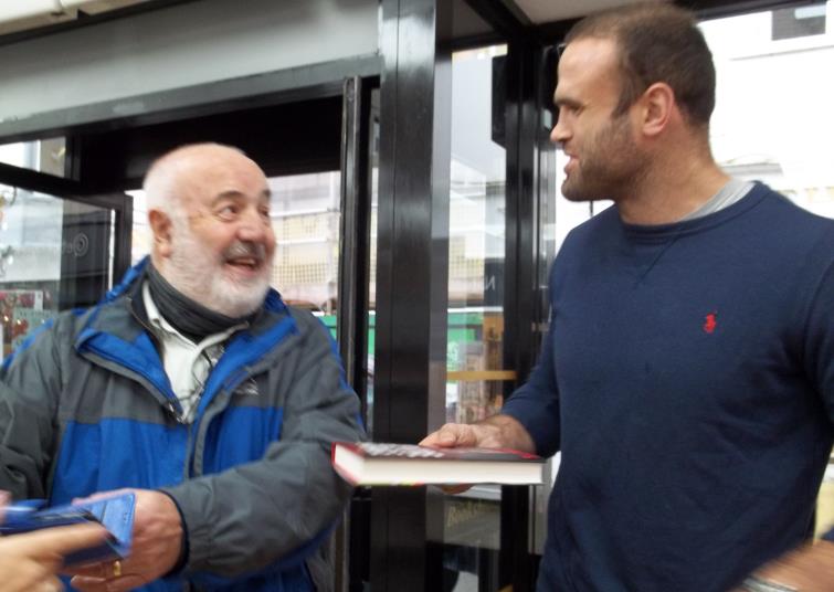 Bill Carne and Jamie Roberts 